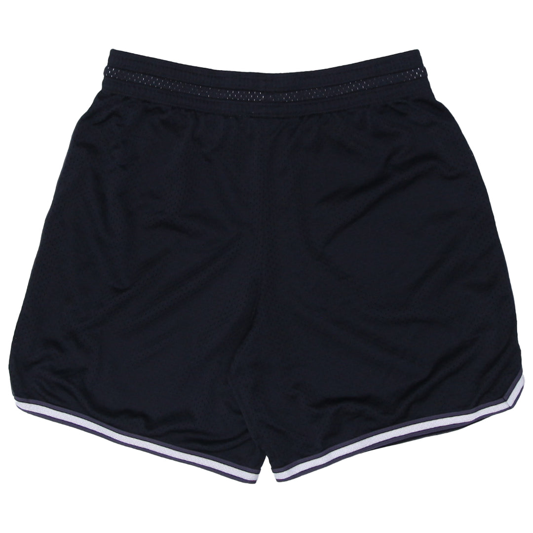 Mens Nike Swoosh Embroidered Black Mesh Shorts