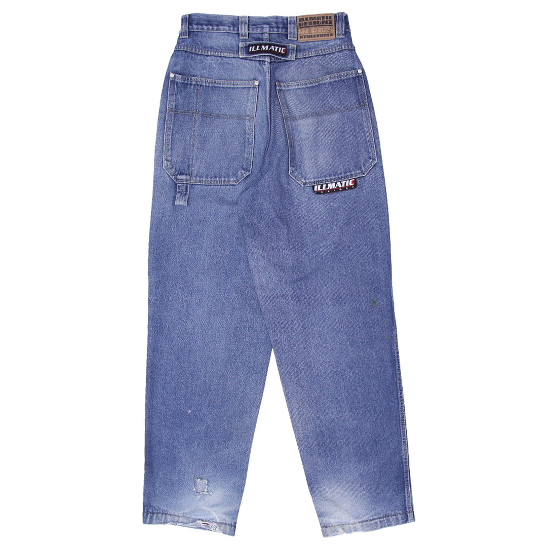 Mens Y2K Illmatic Designz Jeans