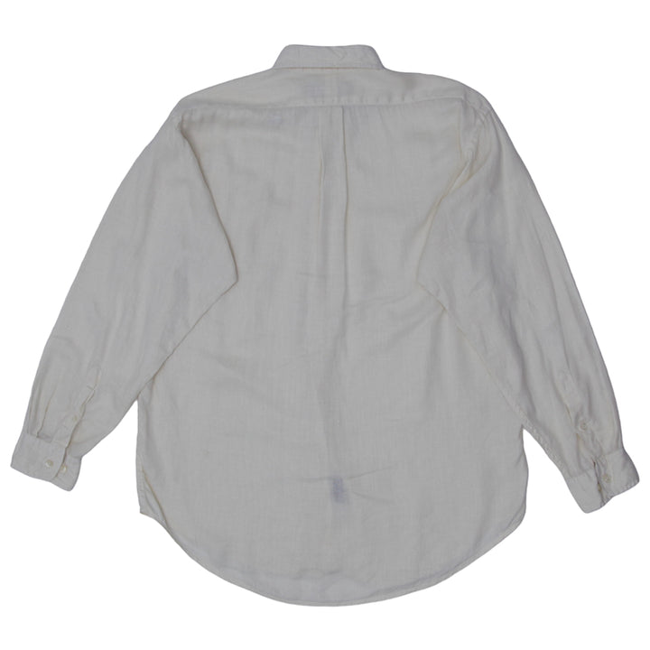 Mens Saville RowLong Sleeve Linen Shirt