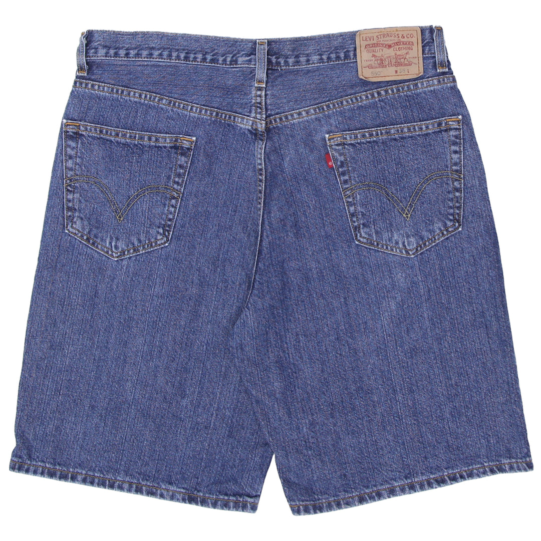 Mens Levi Strauss 550 Relaxed Fit Denim Shorts