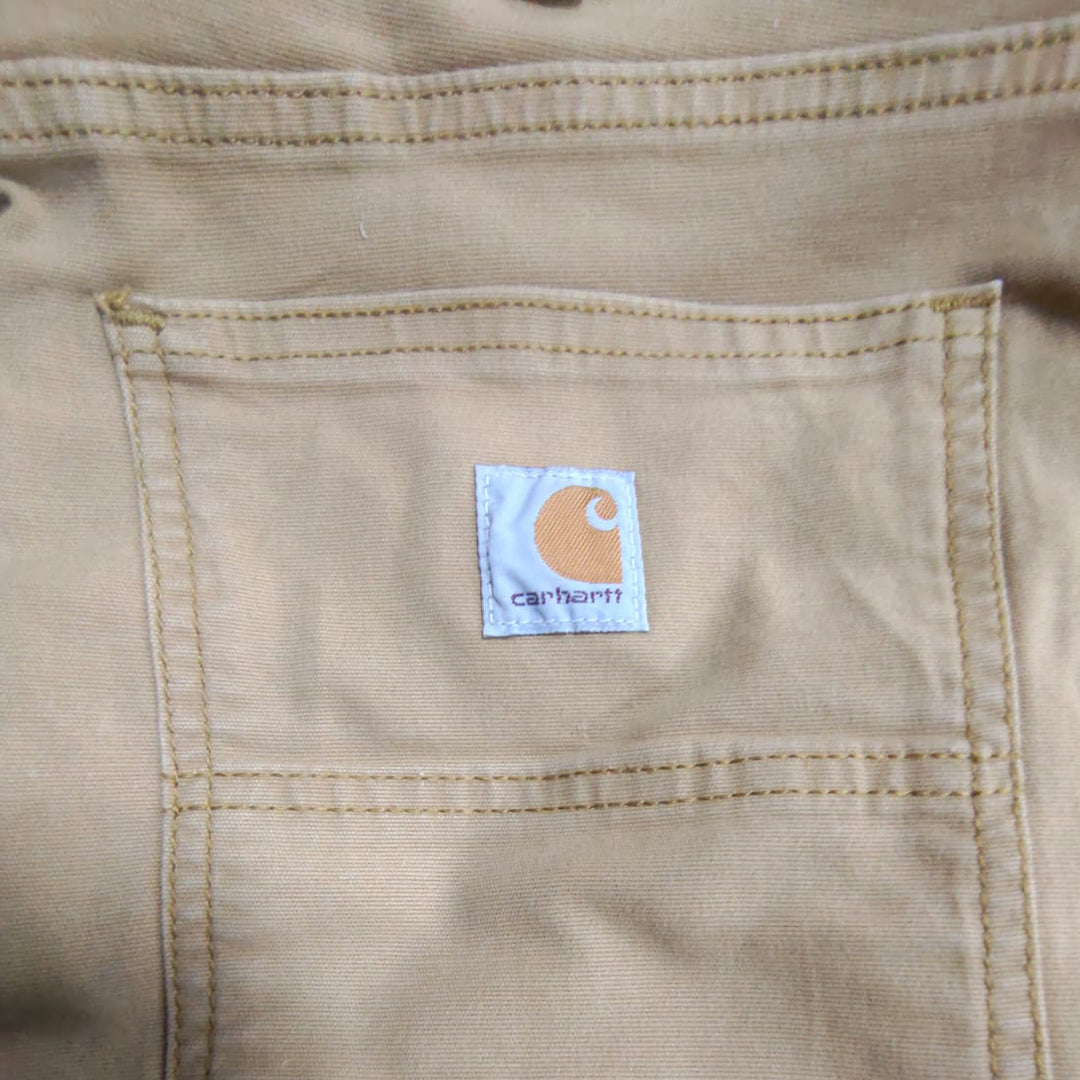 Mens Carhartt Relaxed Fit Utility Work Pants Brown