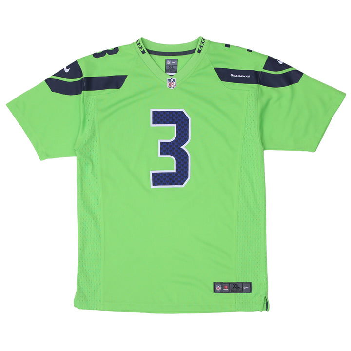 Boys Youth Nike NFL Seahawks Wilson 3 Football Jersey