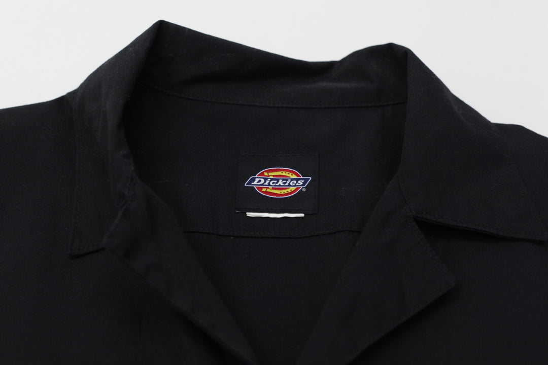 Mens Dickies Short Sleeve Black Coveralls