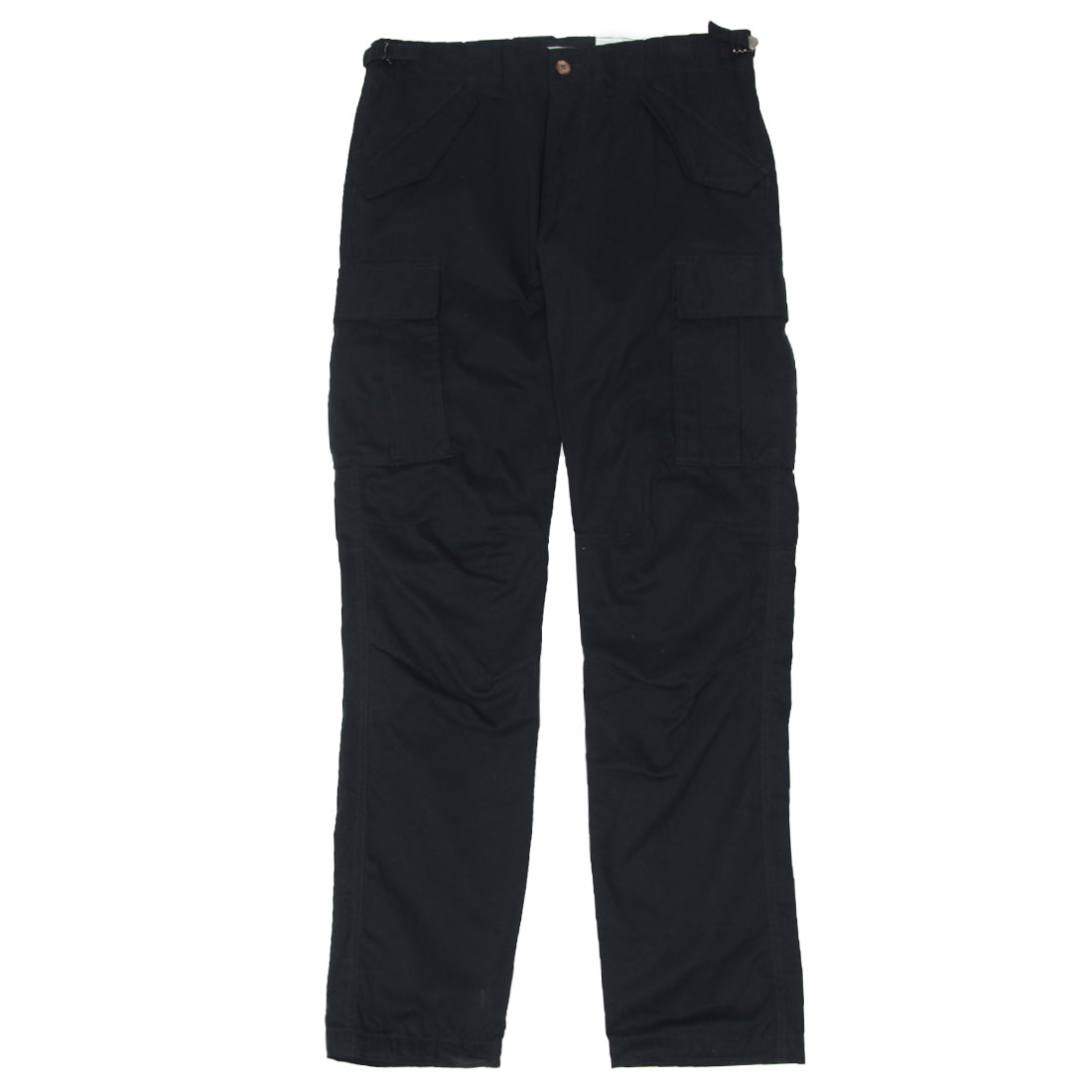 Mens Zamage Black Cargo Pants Fashion Rerun Vintage