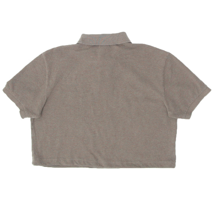 Rework Custom Fit Polo Crop T-Shirt