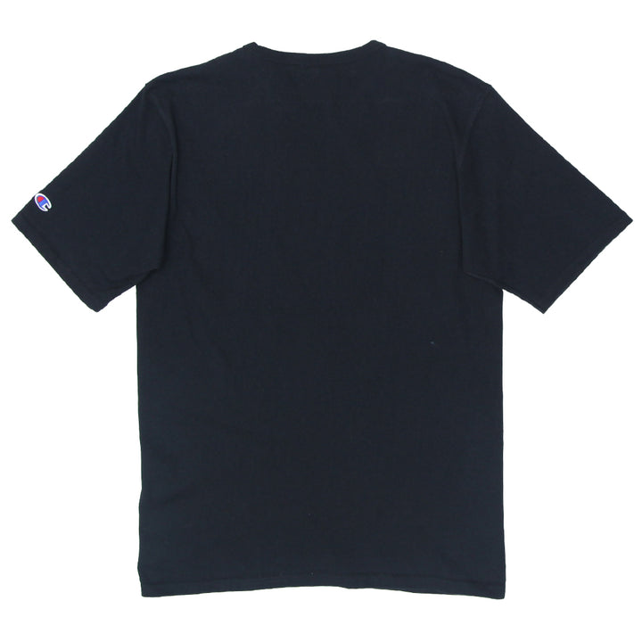 Mens Black Champion Logo T-Shirt