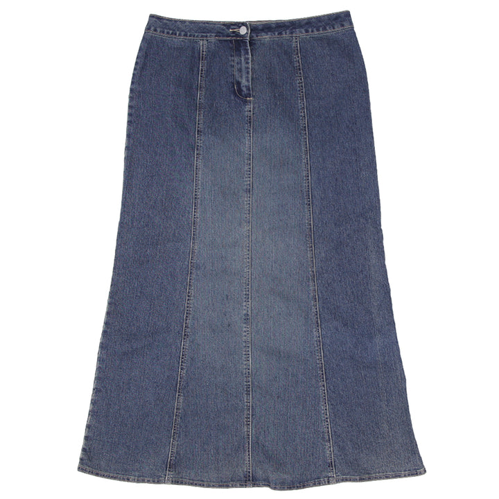 Y2K Cabi Denim Maxi Skirt