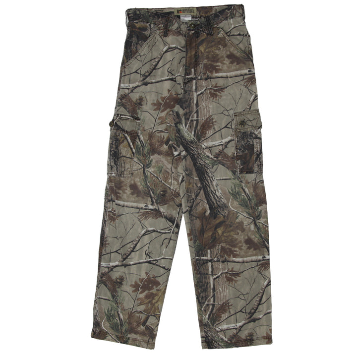 Mens Russell Outdoors Realtree Forest Camo Cargo Pants