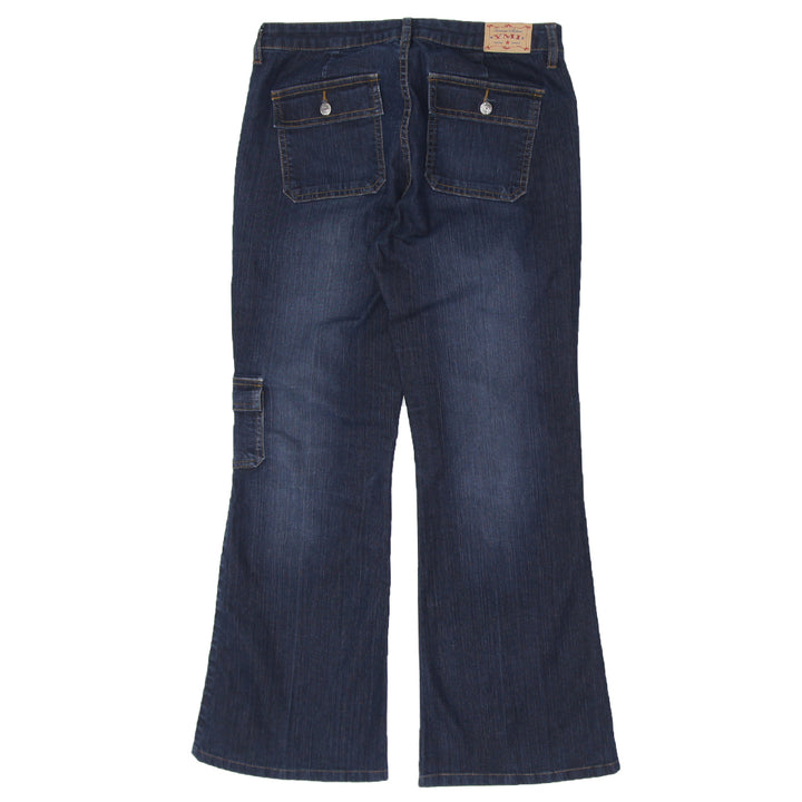 Y2K Cargo Flared Jeans