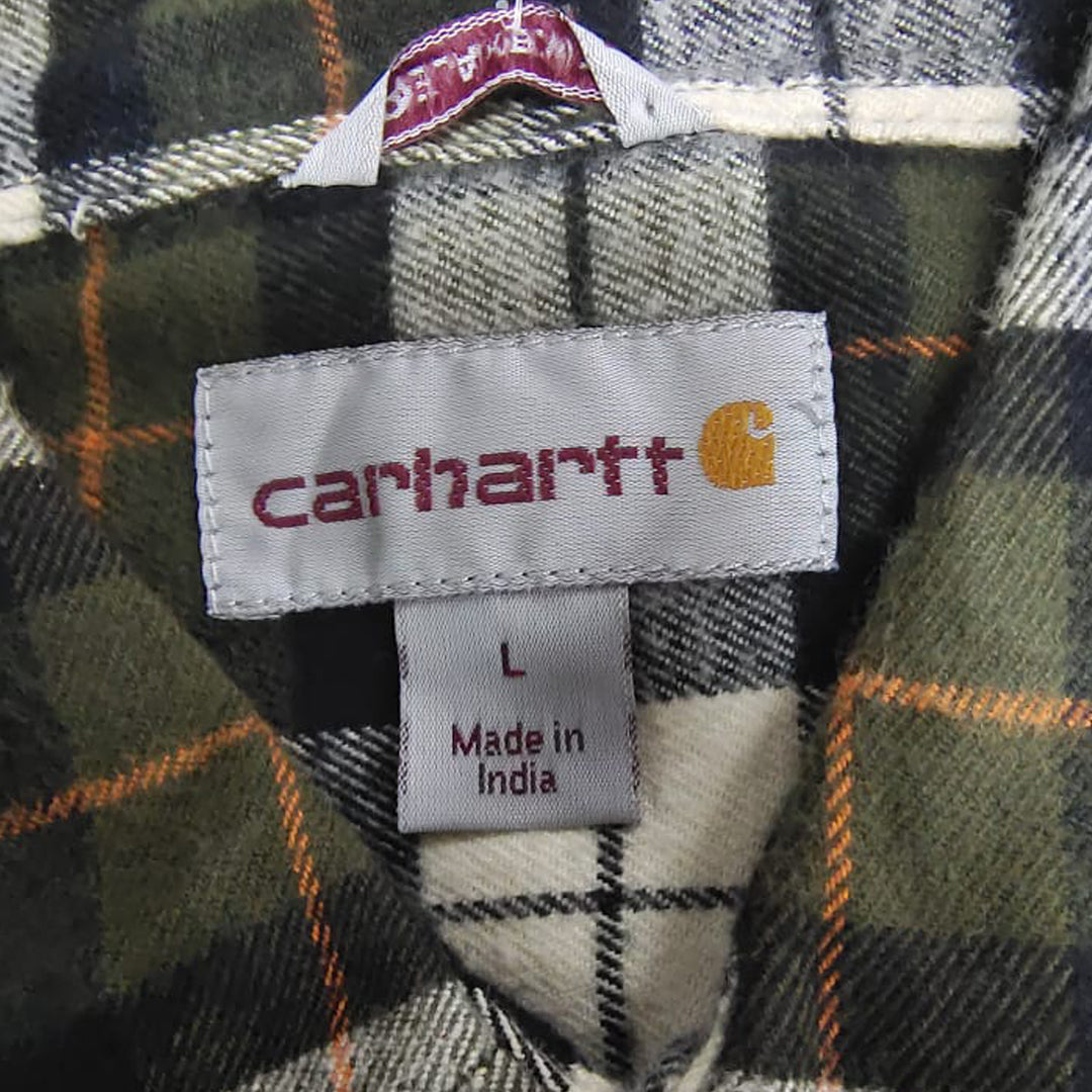 Mens Carhartt Relaxed Fit Plaid Flannel Shirt