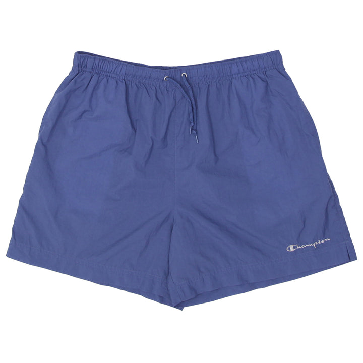 Mens Champion Embroidered Nylon Shorts