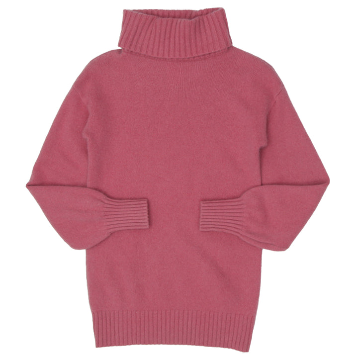 Ladies GAP 100% Cashmere Turtle Neck Sweater Pink