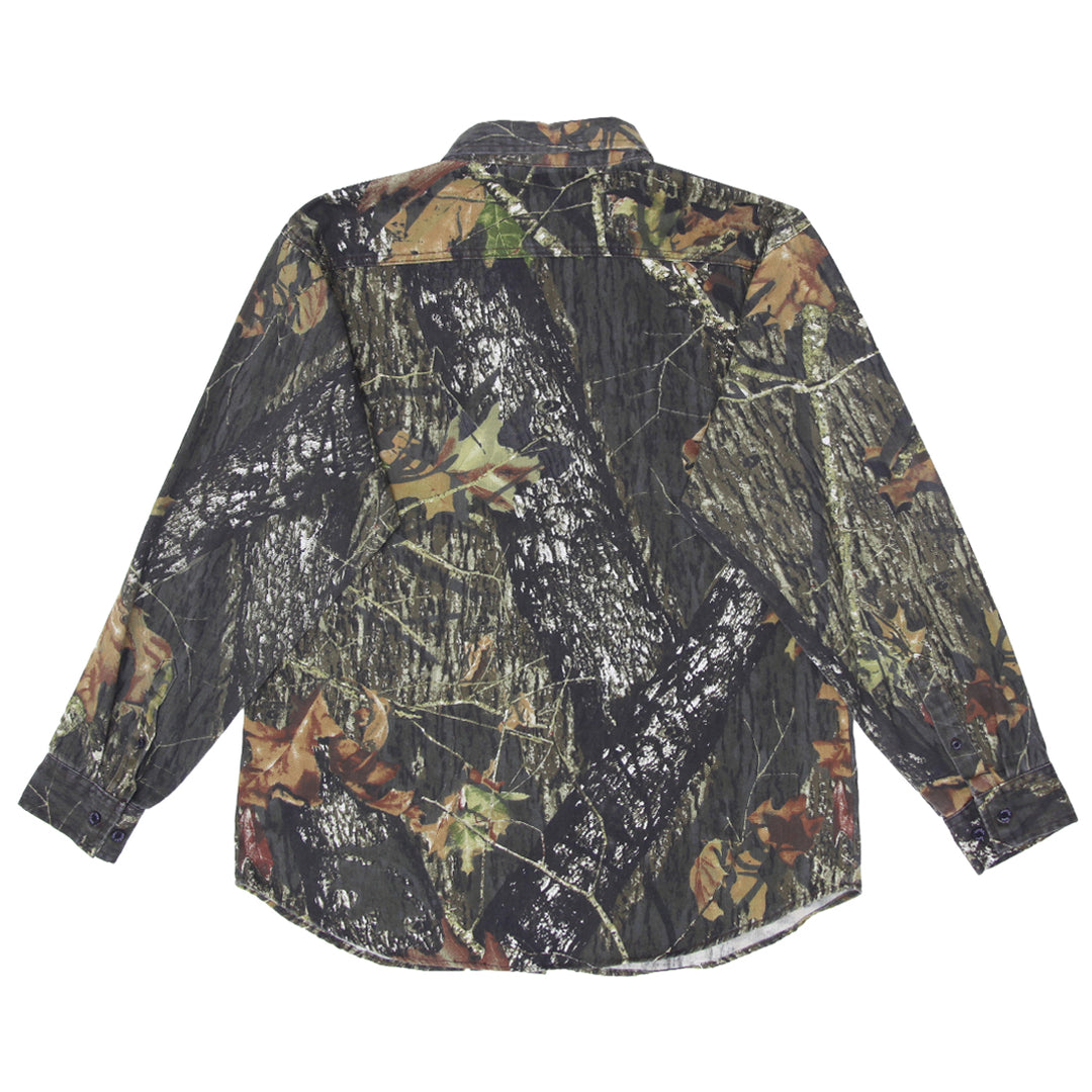 Mens Mossy Oak Break-Up Forest Camo Work Shirt