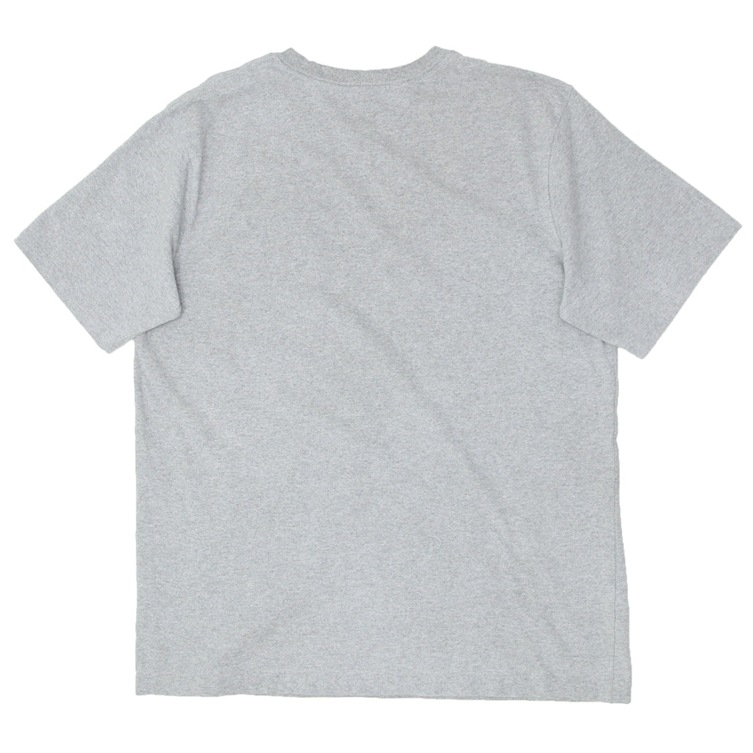 Mens Relaxed Fit Gray Pocket T-Shirt