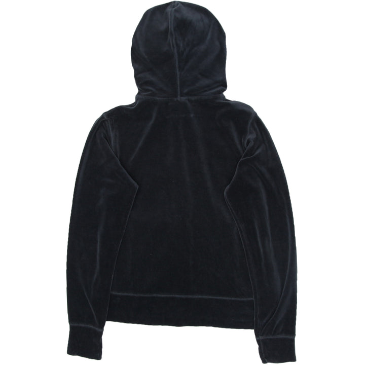 Ladies Velour Sportek Full Zip Hoodie