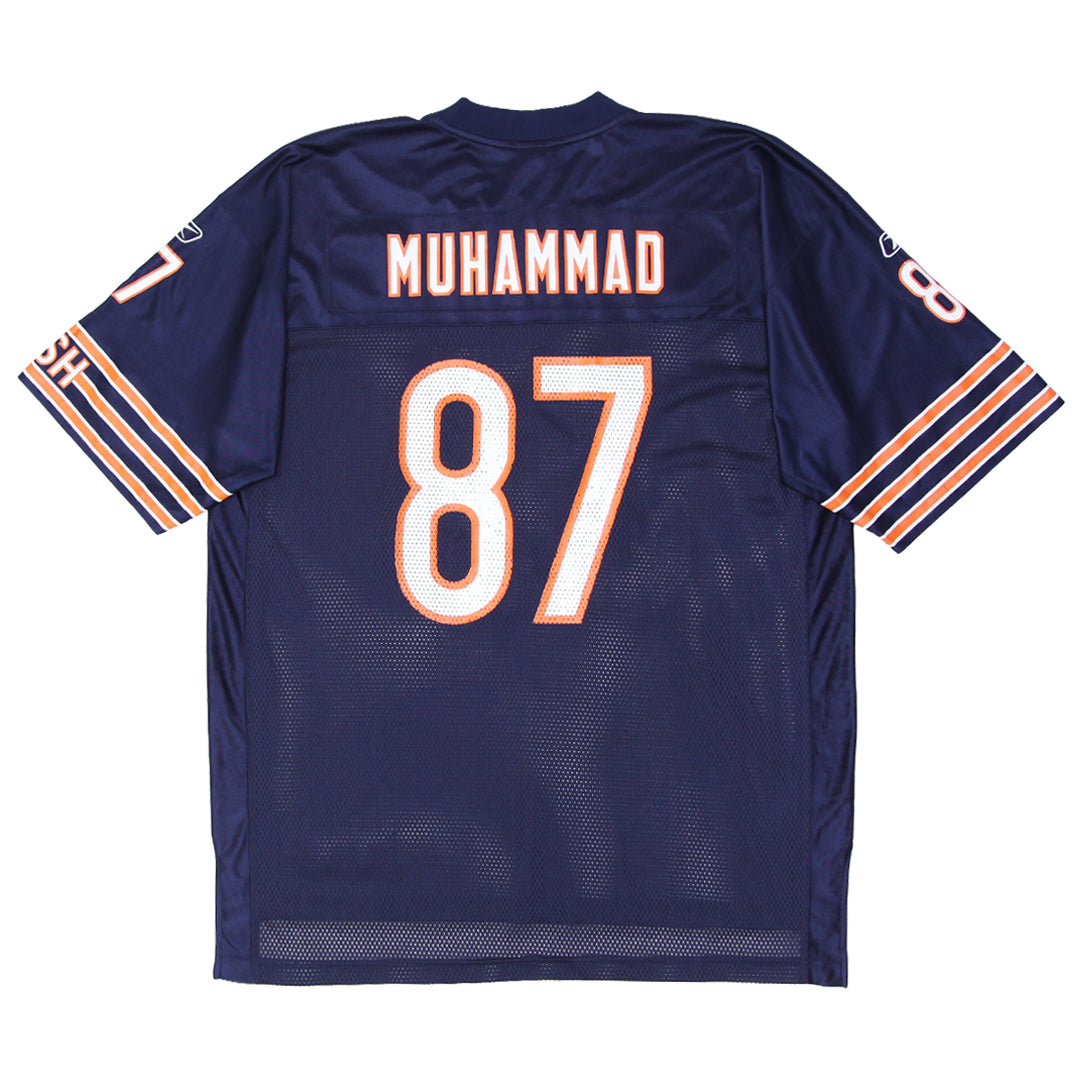 Mens Reebok NFL Chicago Bears Muhammad # 87 Football Jersey