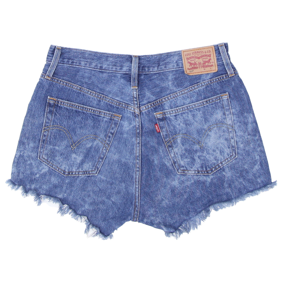 Ladies Levi Strauss 501 Dyed Denim Shorts