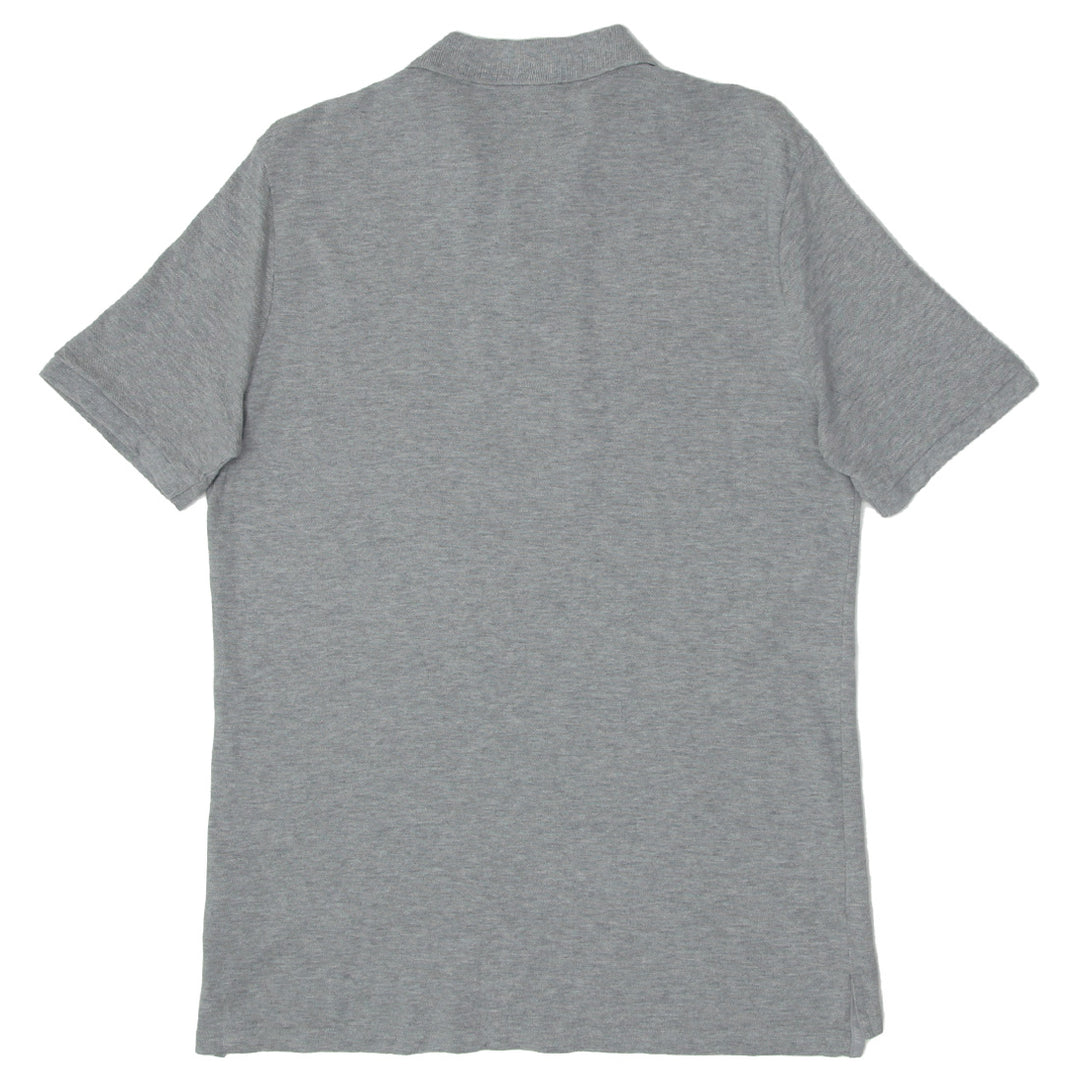 Mens Nike Embroidered Gray Polo T-Shirt