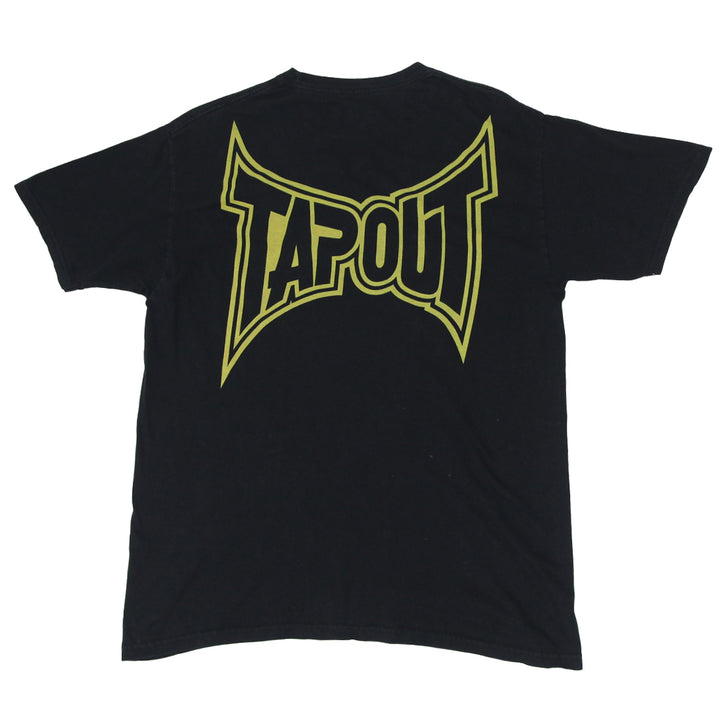 Mens Y2K Tapout Extreme Muscle Recovery Black T-Shirt