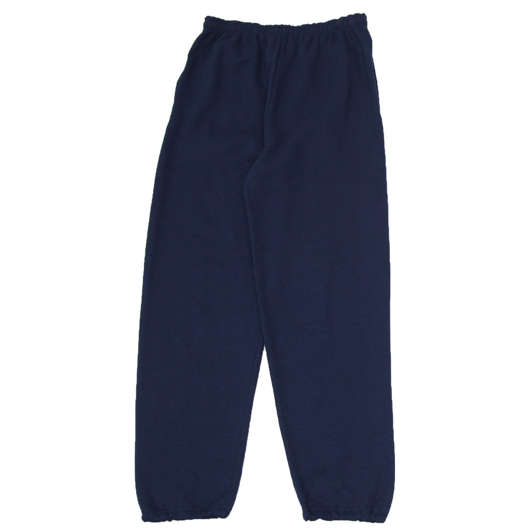 Mens Gildan Fleece Navy Sweatpants