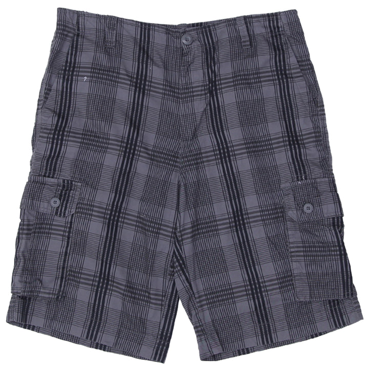 Mens Ecko Unltd Plaid Cargo Shorts