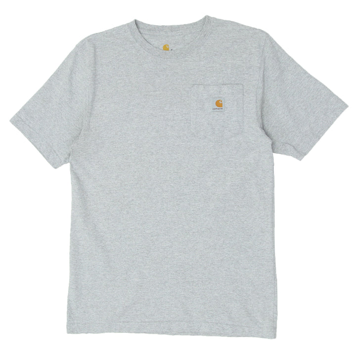 Mens Carhartt Pocket T-Shirt Gray