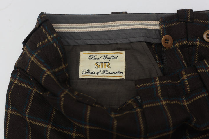 Vintage SIR Hand Crafted Plaid Pants