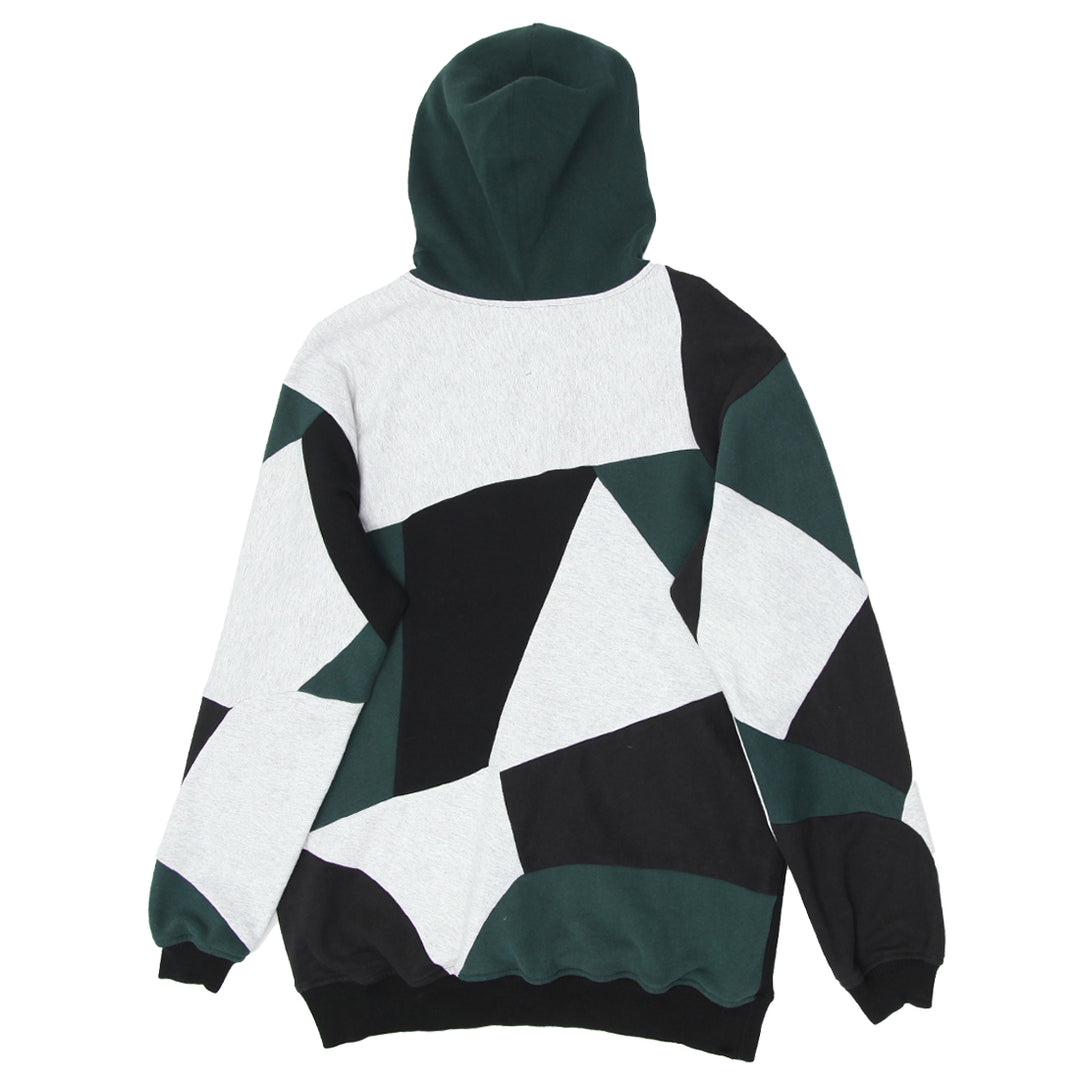 Rework Patched Pullover Hoodie