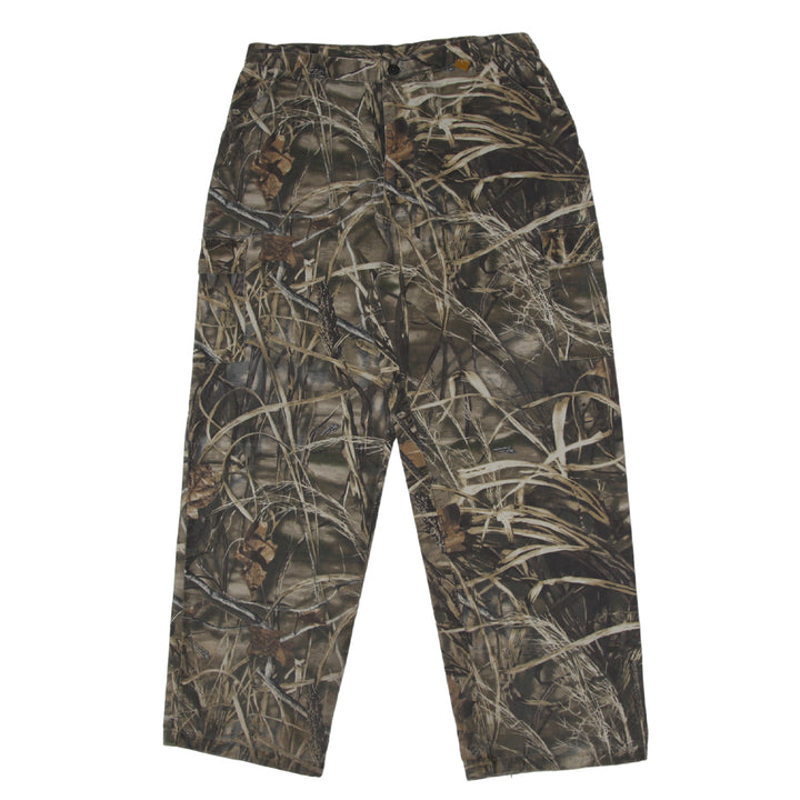 Mens Ducks Unlimited Whitewater Forest Camo Cargo Pants