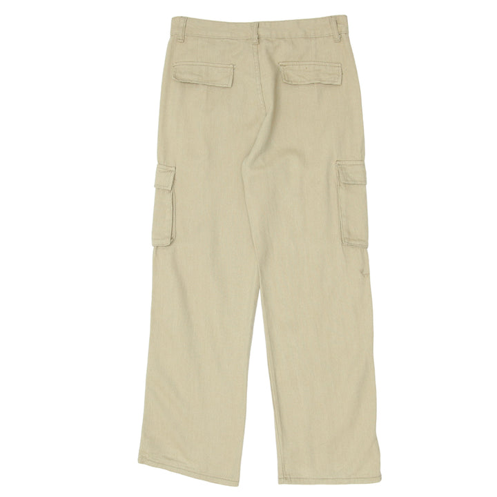 Ladies Brown Cargo Pants