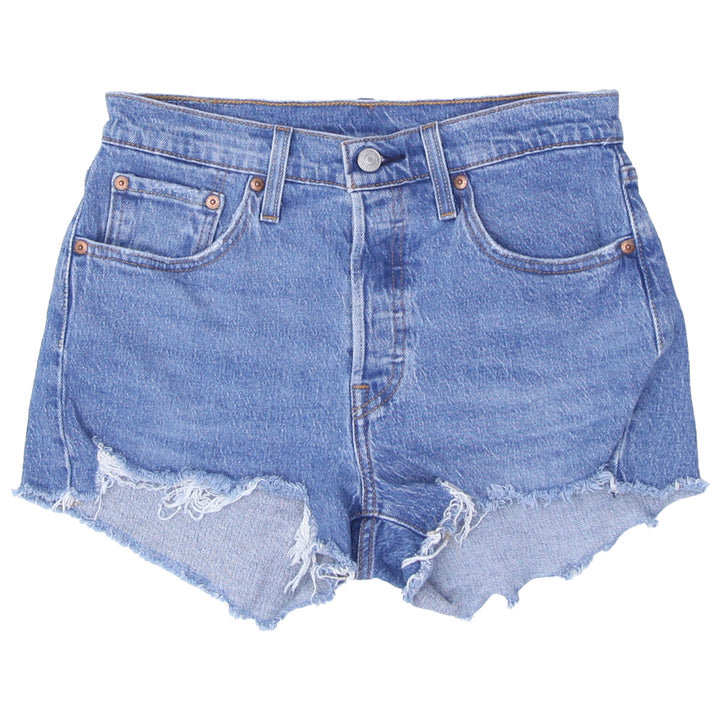 Ladies Levi Strauss 501 Button Fly Denim Shorts