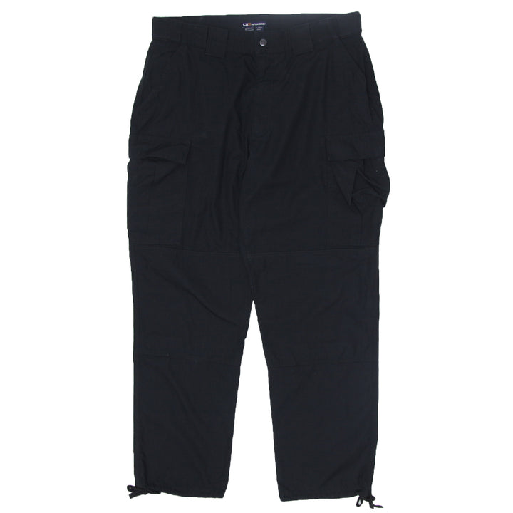 Mens 5.11 Tactical Series Ripstop Black Cargo Pants