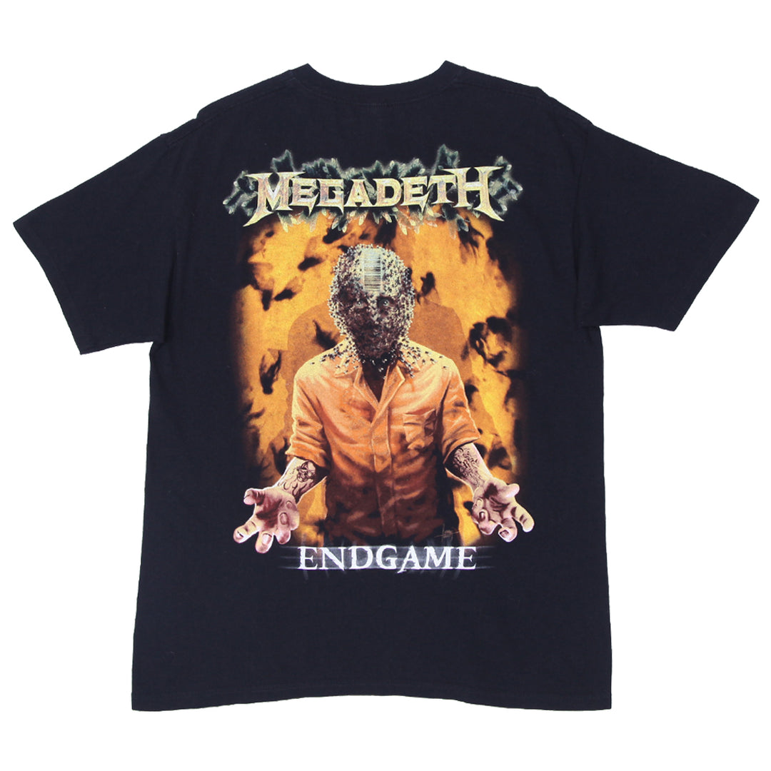 Mens Megadeth "Endgame" Band T-Shirt - Vintage Concert Tee, Size Large