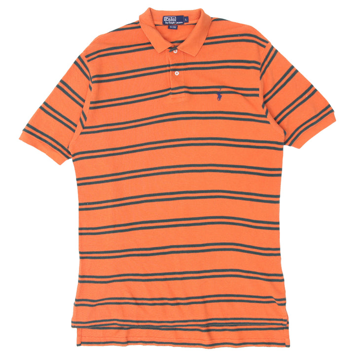 Vintage Polo by Ralph Lauren Striped Knit Polo T-Shirt