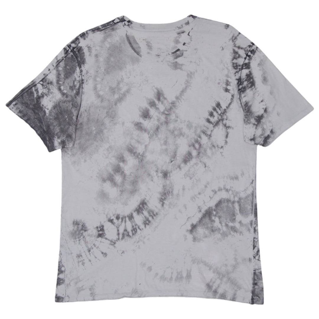 Mens Y2K Poetrofit Cross Graphic Tie Dye T-Shirt