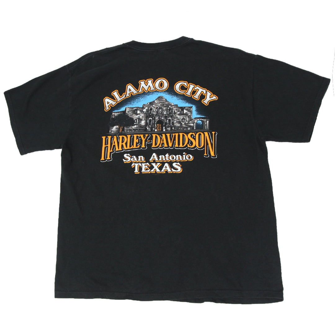 2005 Vintage Harley Davidson Alamo City Texas T-Shirt