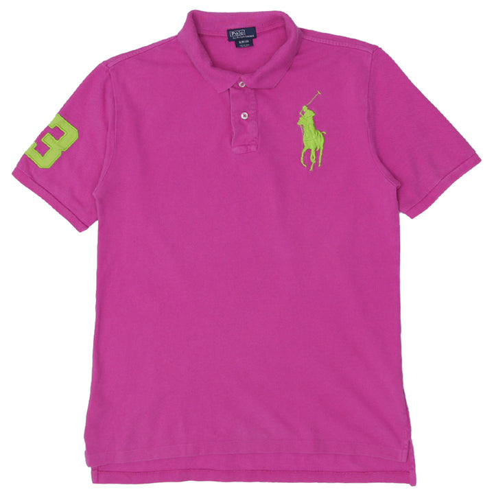 Boys Youth Polo Ralph Lauren 3 Polo T-Shirt Pink