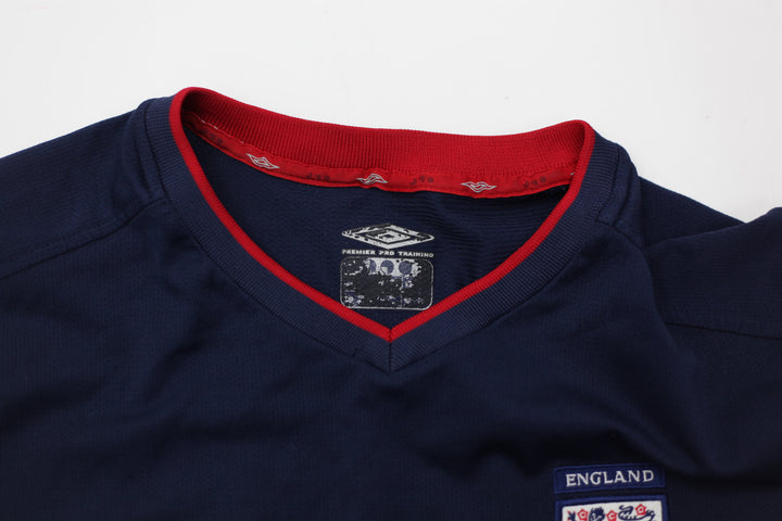 2002-2003 Vintage Umbro England Football Jersey