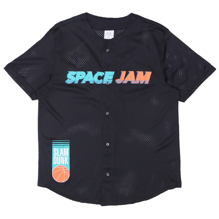 Mens Space Jam Tune Squad Mesh Baseball Jersey