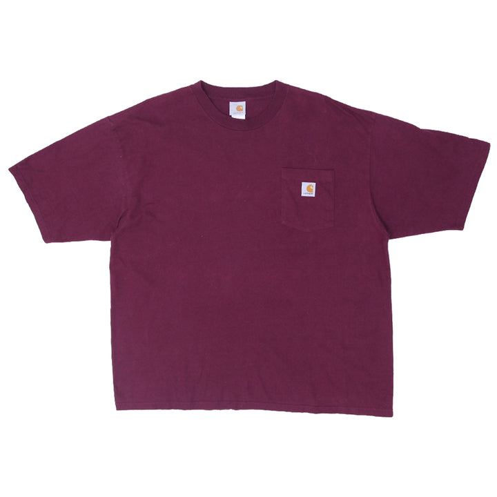 Mens Carhartt K87 BRG Relaxed Fit Pocket T-Shirt