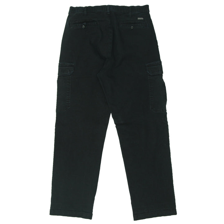 Mens Dakota Black Cargo Pants