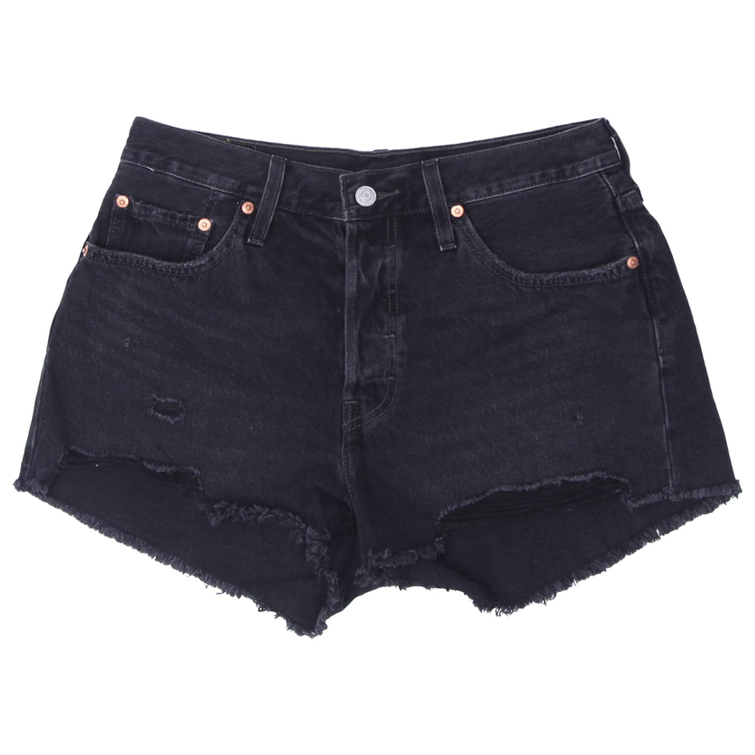 Ladies Levi Strauss 501 Buttin Fly Denim Shorts