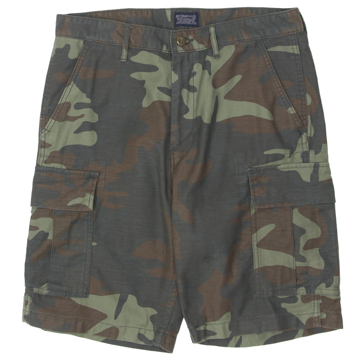 Mens Levi Strauss Camouflage Cargo Shorts