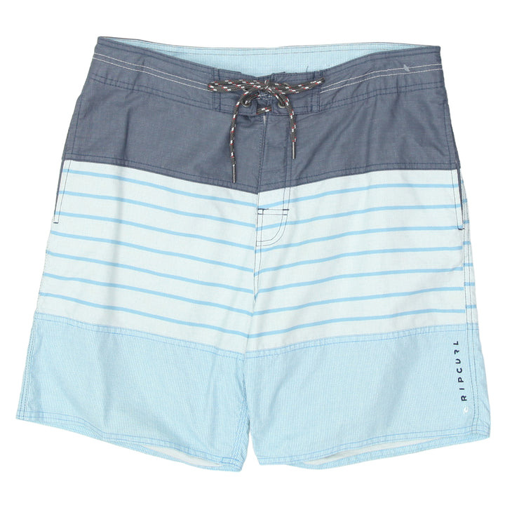 Mens Rip Curl Striped Board Shorts