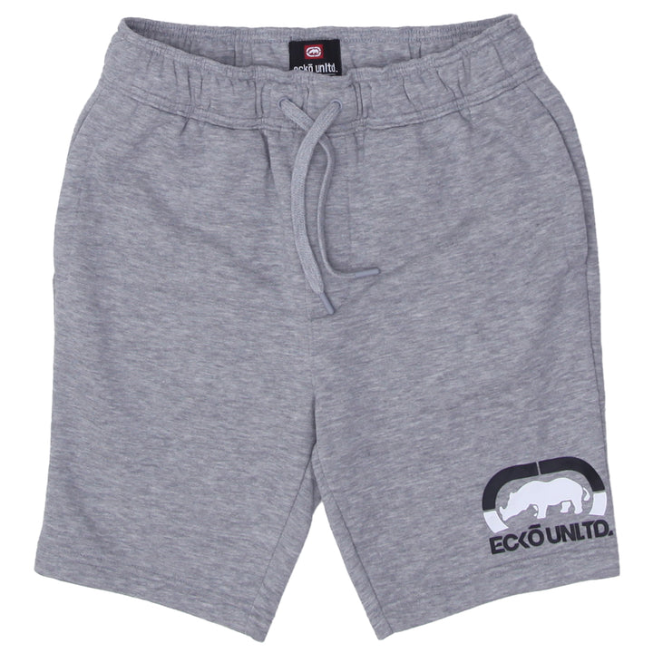 Mens Ecko Unltd Fleece Shorts Gray