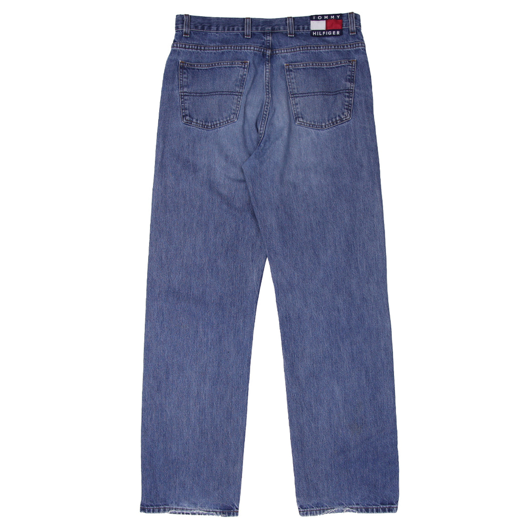 Mens Tommy Jeans Washed Straight Jeans