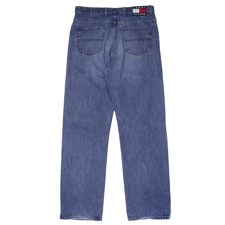 Mens Tommy Jeans Washed Straight Jeans