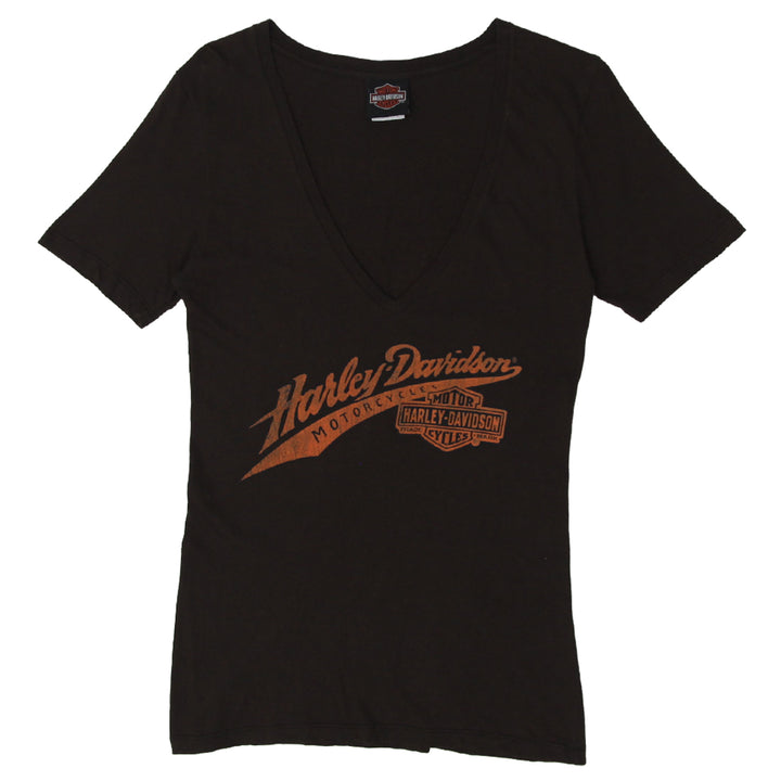 Ladies Harley Davidson V-Neck T-Shirt