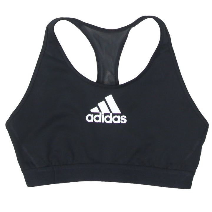 Ladies Adidas Black Racerback Sports Bra