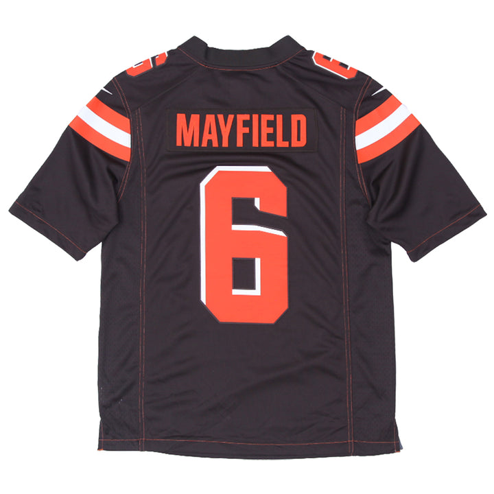 Mens Nike NFL Cleveland Browns Mayfield 6 Football Jersey